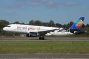 Small Planet Airlines Airbus A320-214 (LY-ONL) at  Hamburg - Fuhlsbuettel (Helmut Schmidt), Germany