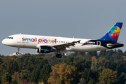Small Planet Airlines Airbus A320-214 (LY-ONL) at  Hamburg - Fuhlsbuettel (Helmut Schmidt), Germany