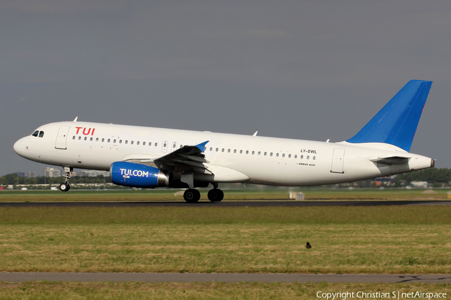 TUI Airlines Netherlands (GetJet Airlines) Airbus A320-232 (LY-OWL) | Photo 324059
