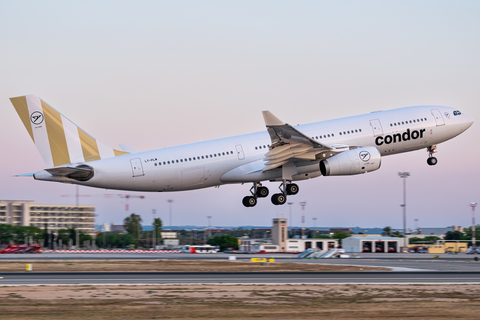 Condor Airbus A330-243 (LY-PLW) at  Palma De Mallorca - Son San Juan, Spain