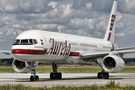 Aurela Boeing 757-23N (LY-SKJ) at  Katowice, Poland