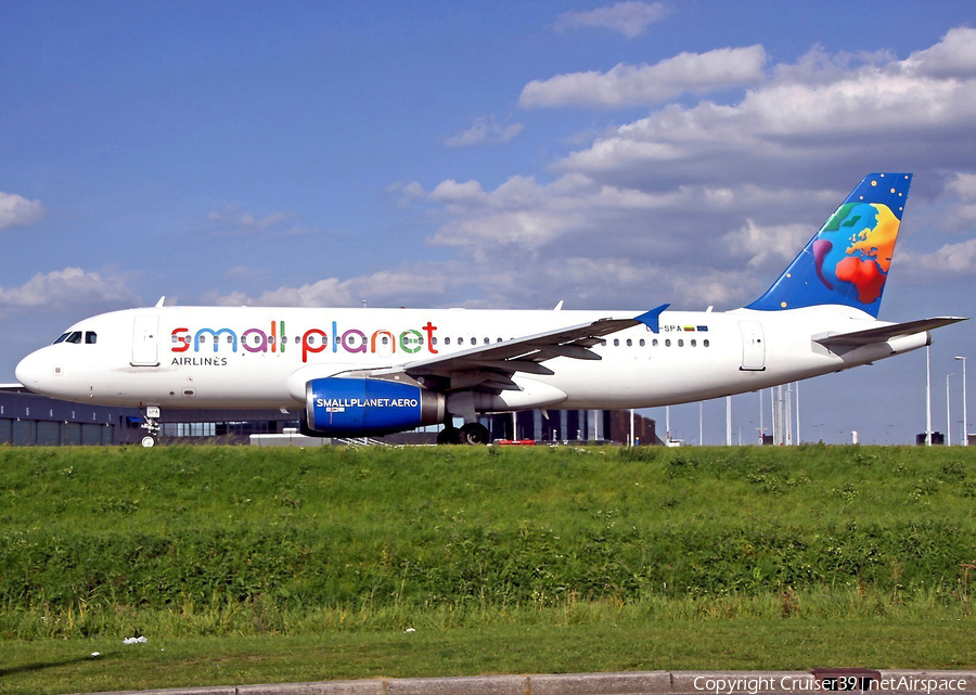 Small Planet Airlines Airbus A320-232 (LY-SPA) | Photo 243212