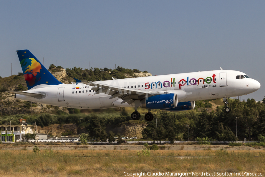 Small Planet Airlines Airbus A320-232 (LY-SPB) | Photo 97378