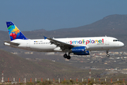 Small Planet Airlines Airbus A320-232 (LY-SPD) at  Tenerife Sur - Reina Sofia, Spain