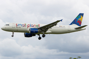 Small Planet Airlines Airbus A320-214 (LY-SPF) at  Amsterdam - Schiphol, Netherlands