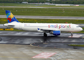 Small Planet Airlines Airbus A320-214 (LY-SPF) at  Dusseldorf - International, Germany