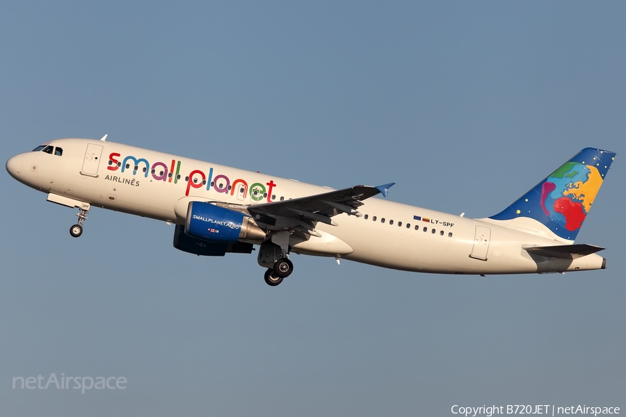 Small Planet Airlines Airbus A320-214 (LY-SPF) | Photo 193285