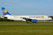 Small Planet Airlines Airbus A320-214 (LY-SPF) at  Hamburg - Fuhlsbuettel (Helmut Schmidt), Germany