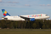 Small Planet Airlines Airbus A320-214 (LY-SPF) at  Hamburg - Fuhlsbuettel (Helmut Schmidt), Germany