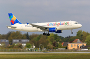 Small Planet Airlines Airbus A320-214 (LY-SPF) at  Hamburg - Fuhlsbuettel (Helmut Schmidt), Germany