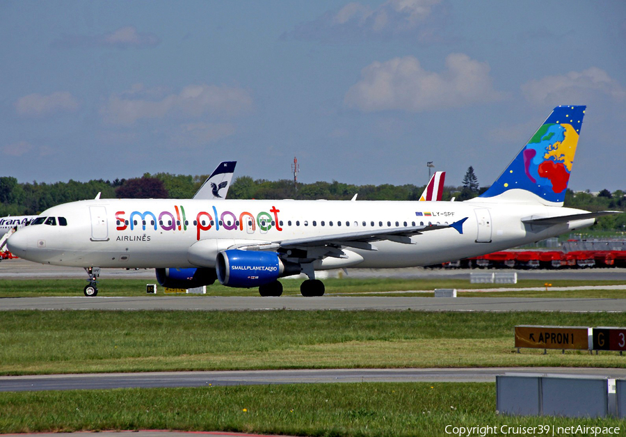 Small Planet Airlines Airbus A320-214 (LY-SPF) | Photo 215271