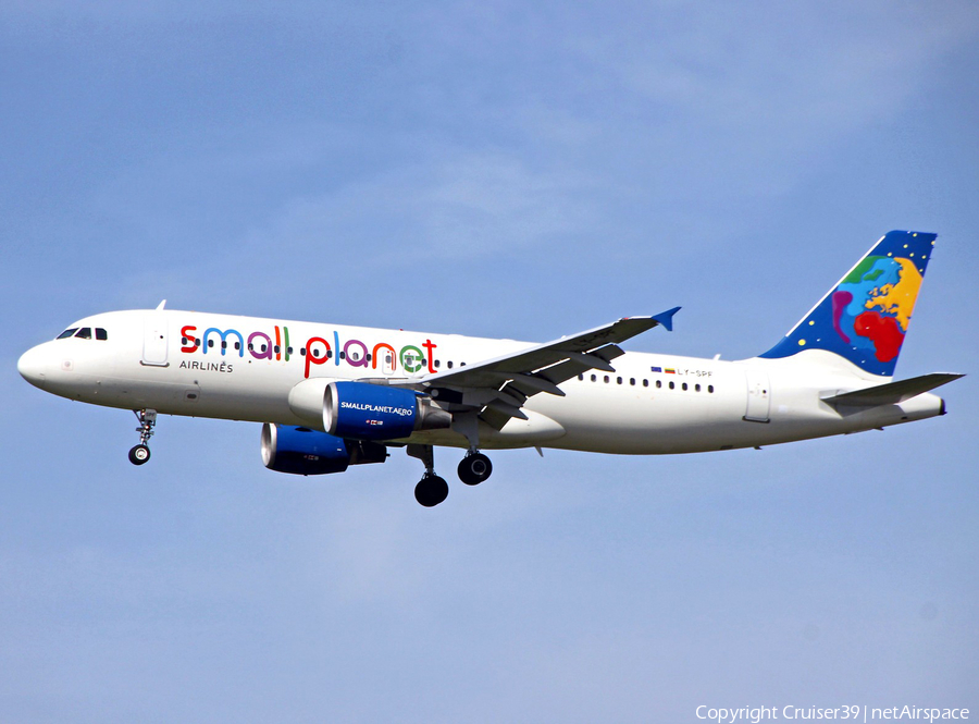 Small Planet Airlines Airbus A320-214 (LY-SPF) | Photo 225911