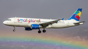 Small Planet Airlines Airbus A320-214 (LY-SPF) at  Tenerife Norte - Los Rodeos, Spain
