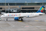 Small Planet Airlines Airbus A320-214 (LY-SPH) at  Zurich - Kloten, Switzerland