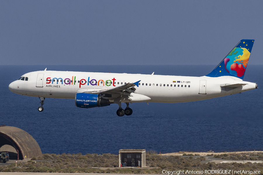 Small Planet Airlines Airbus A320-214 (LY-SPI) | Photo 261208