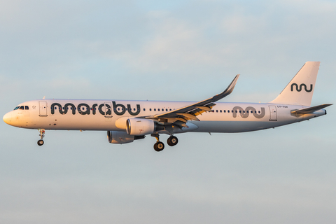 Marabu Airlines Airbus A321-211 (LY-TUV) at  Hamburg - Fuhlsbuettel (Helmut Schmidt), Germany