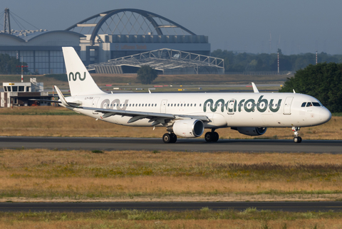 Marabu Airlines Airbus A321-211 (LY-TUV) at  Hamburg - Fuhlsbuettel (Helmut Schmidt), Germany