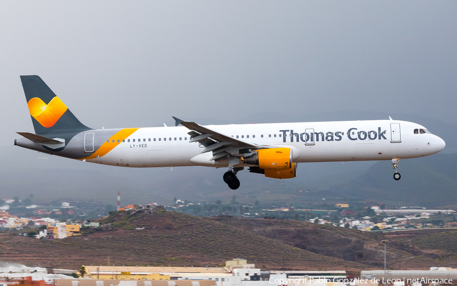 Thomas Cook Airlines (Avion Express) Airbus A321-211 (LY-VED) | Photo 334628