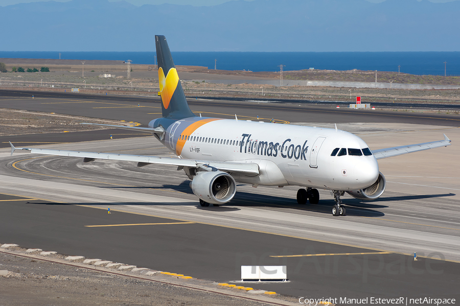 Thomas Cook Airlines (Avion Express) Airbus A320-214 (LY-VEF) | Photo 249841