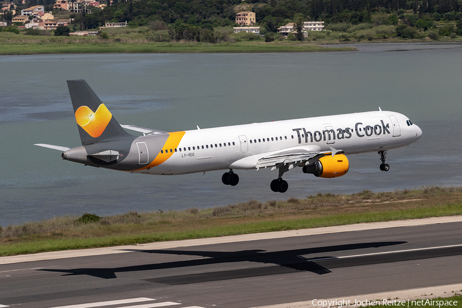 Thomas Cook Airlines (Avion Express) Airbus A321-211 (LY-VEG) | Photo 245195