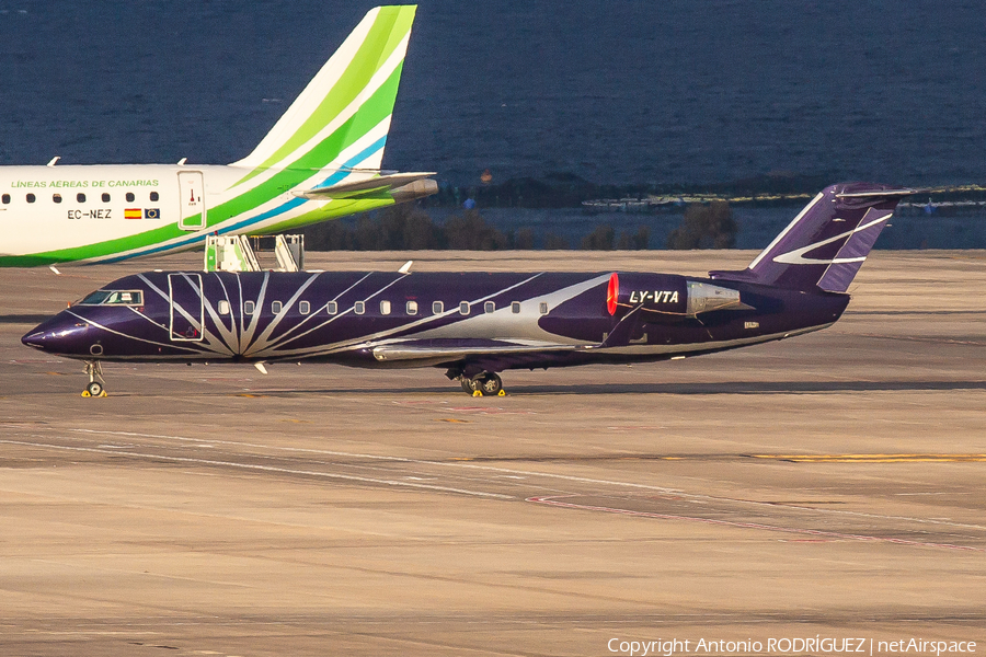 KlasJet Bombardier CRJ-200LR (LY-VTA) | Photo 424796