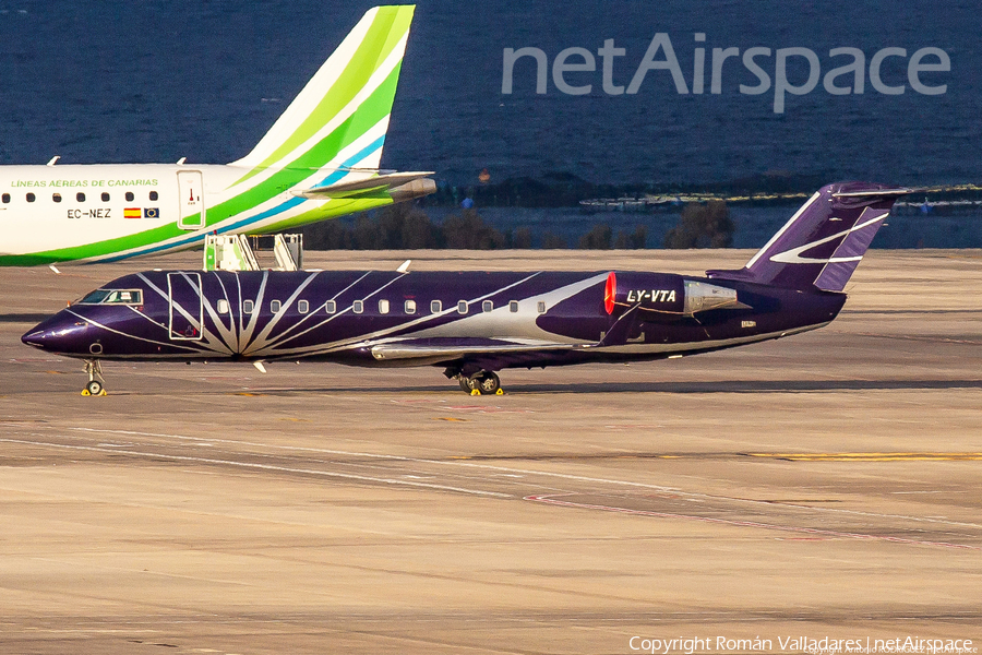 KlasJet Bombardier CRJ-200LR (LY-VTA) | Photo 464405