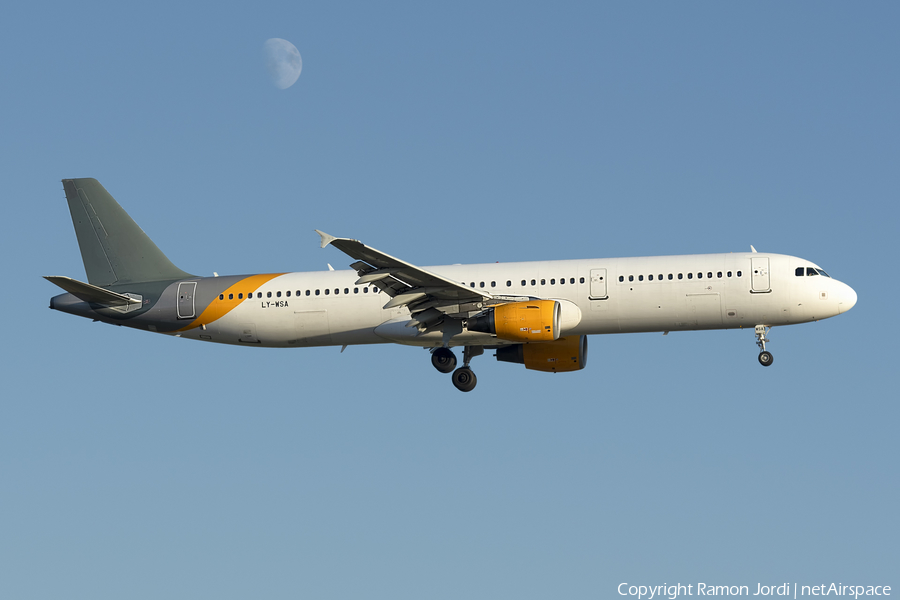 GetJet Airlines Airbus A321-211 (LY-WSA) | Photo 646880