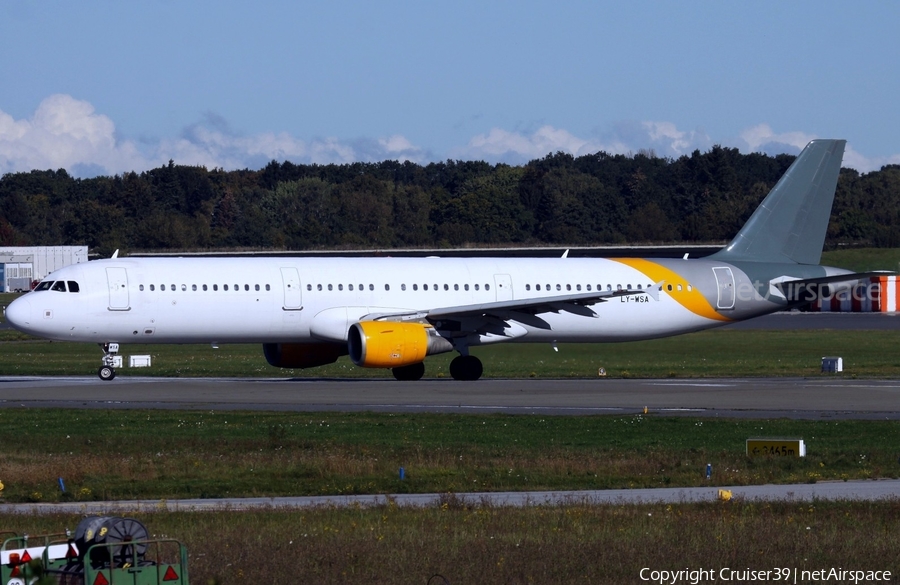 GetJet Airlines Airbus A321-211 (LY-WSA) | Photo 678842