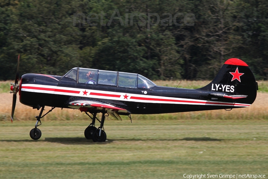 (Private) Yakovlev Yak-52 (LY-YES) | Photo 469415