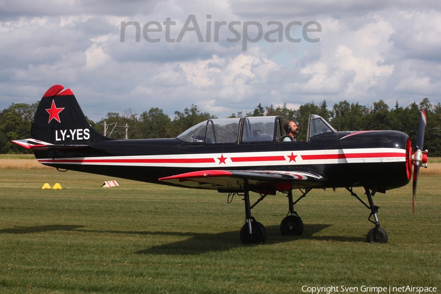 (Private) Yakovlev Yak-52 (LY-YES) | Photo 470033