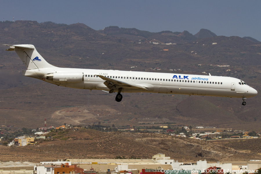 ALK Airlines McDonnell Douglas MD-82 (LZ-ADV) | Photo 182494