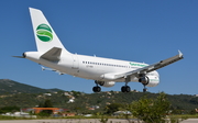 Bulgarian Eagle Airbus A319-112 (LZ-AOA) at  Skiathos Alexandros Papadiamantis, Greece