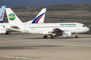 Germania (Bulgarian Eagle) Airbus A319-112 (LZ-AOA) at  Gran Canaria, Spain