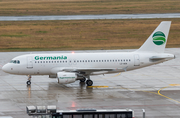 Germania (Bulgarian Eagle) Airbus A319-112 (LZ-AOA) at  Nuremberg, Germany