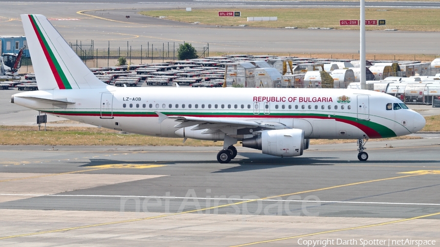 Bulgarian Government Airbus A319-112 (LZ-AOB) | Photo 282351