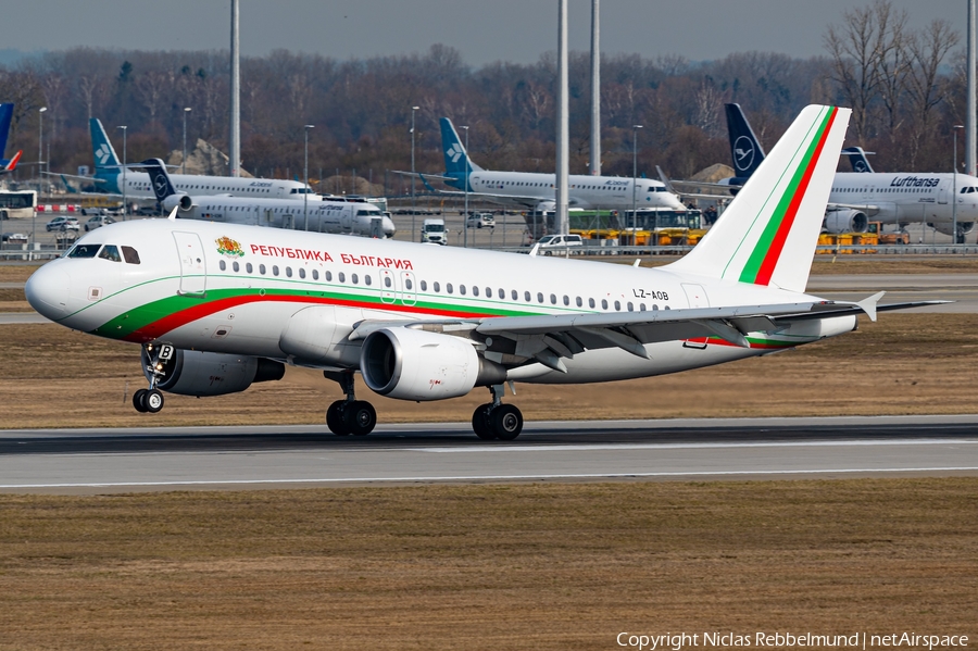Bulgarian Government Airbus A319-112 (LZ-AOB) | Photo 610996