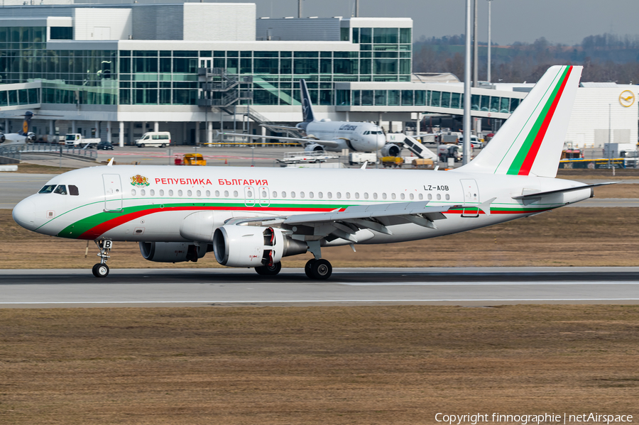 Bulgarian Government Airbus A319-112 (LZ-AOB) | Photo 611938