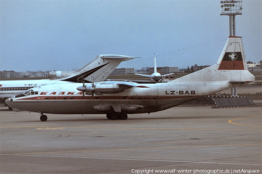 Balkan - Bulgarian Airlines Antonov An-12B (LZ-BAB) | Photo 565006
