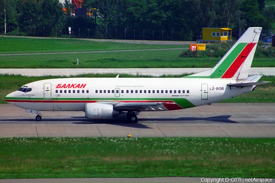 Balkan - Bulgarian Airlines Boeing 737-53A (LZ-BOB) | Photo 265194