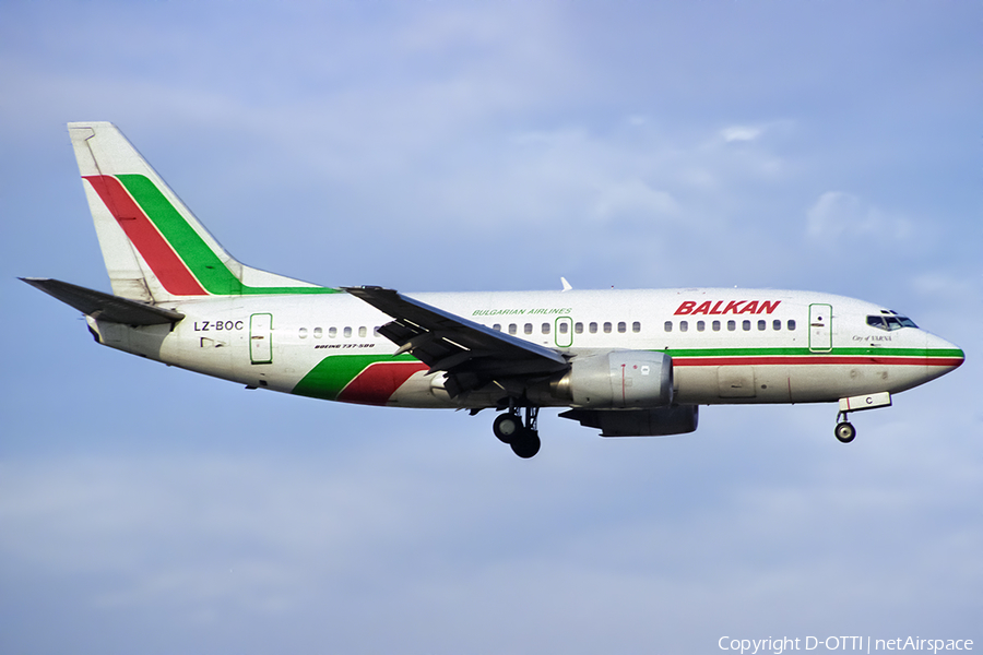 Balkan - Bulgarian Airlines Boeing 737-53A (LZ-BOC) | Photo 514953