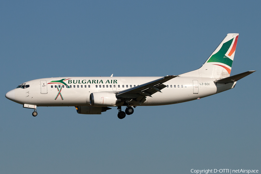 Bulgaria Air Boeing 737-330 (LZ-BOV) | Photo 199859