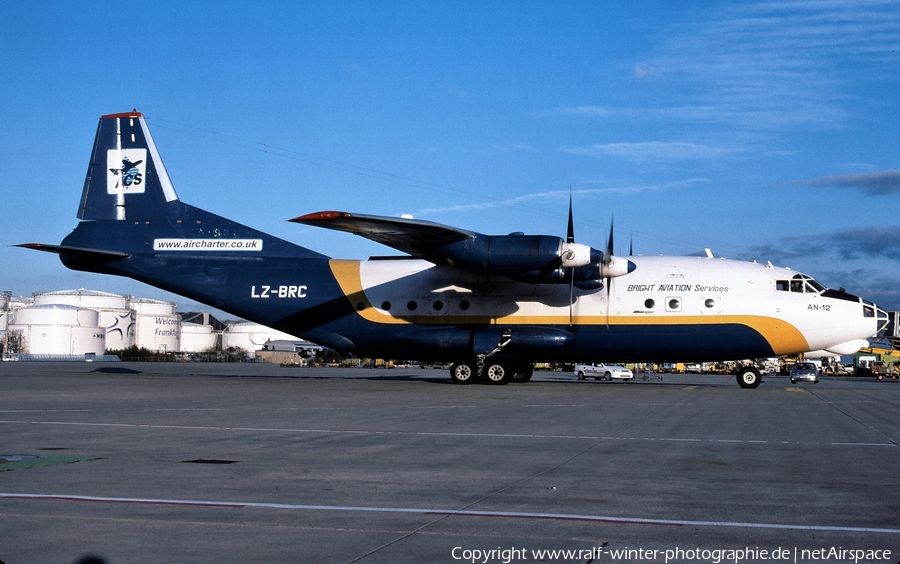 Bright Aviation Services Antonov An-12B (LZ-BRC) | Photo 455059