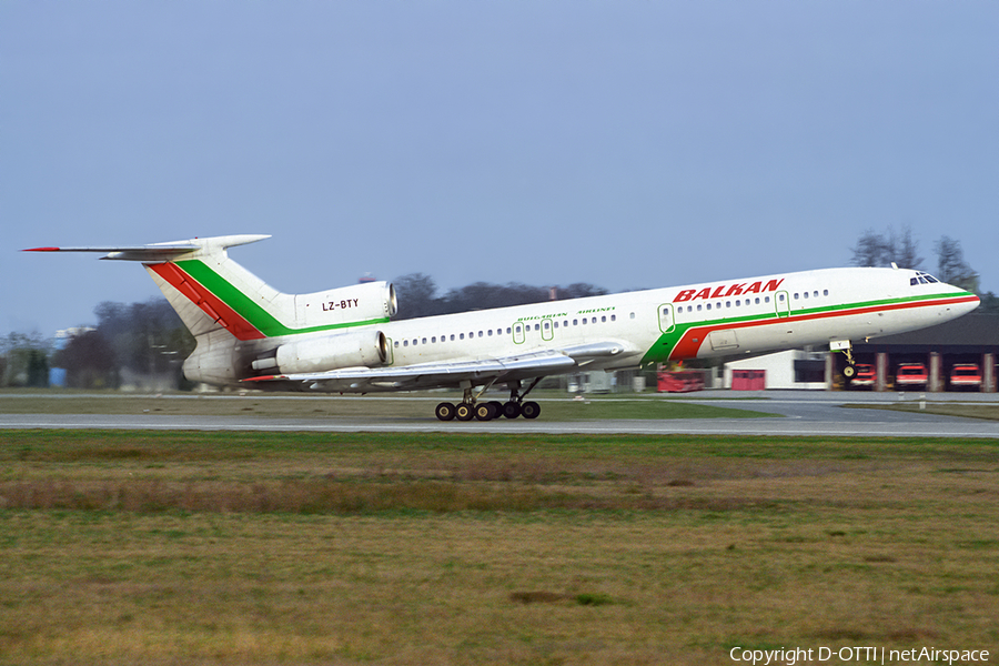 Balkan - Bulgarian Airlines Tupolev Tu-154M (LZ-BTY) | Photo 392767