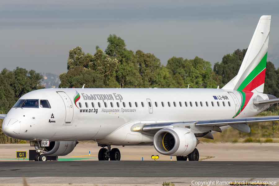 Bulgaria Air Embraer ERJ-190STD (ERJ-190-100STD) (LZ-BUR) | Photo 271298