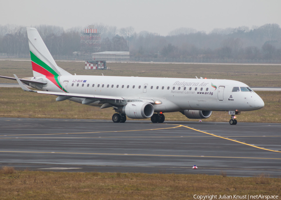 Bulgaria Air Embraer ERJ-190STD (ERJ-190-100STD) (LZ-BUR) | Photo 102135