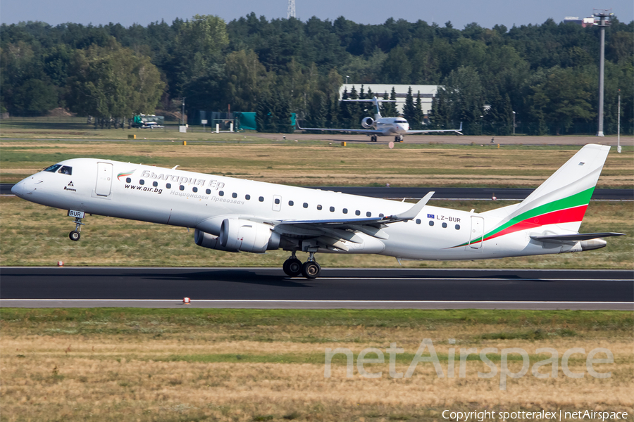 Bulgaria Air Embraer ERJ-190STD (ERJ-190-100STD) (LZ-BUR) | Photo 120023