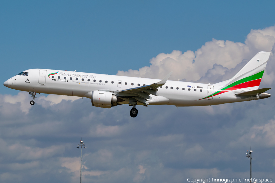 Bulgaria Air Embraer ERJ-190STD (ERJ-190-100STD) (LZ-BUR) | Photo 509586