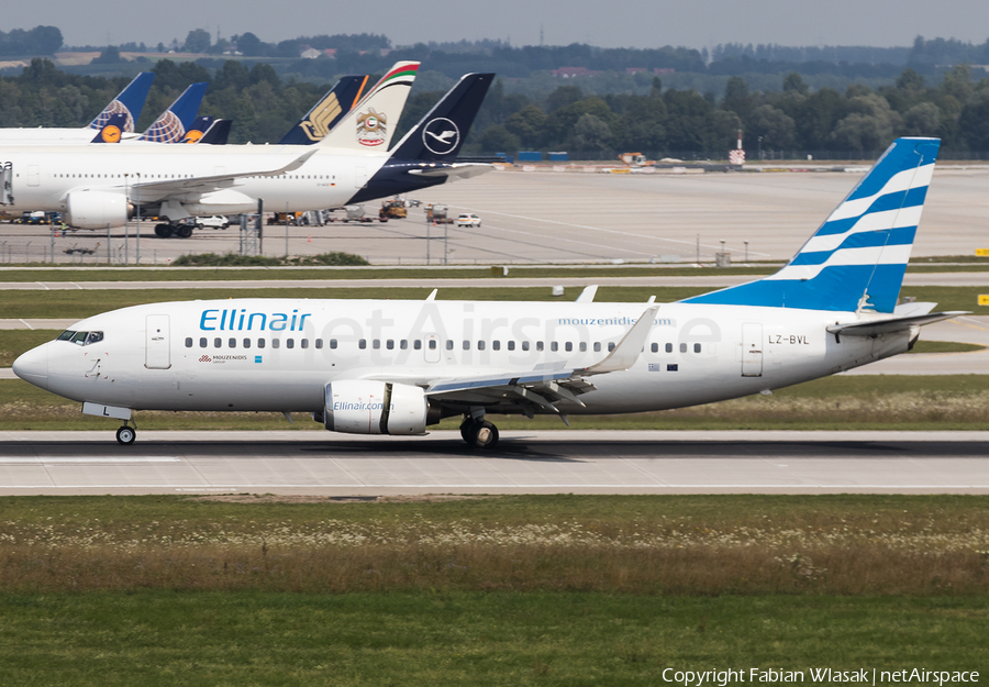 Ellinair Boeing 737-33S (LZ-BVL) | Photo 253351