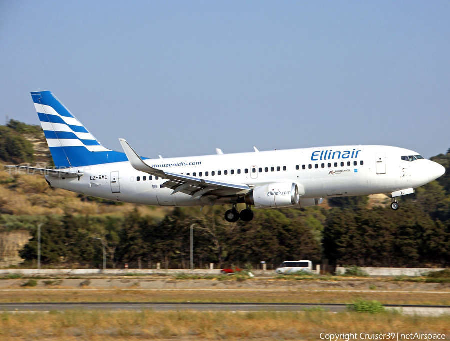 Ellinair Boeing 737-33S (LZ-BVL) | Photo 289395