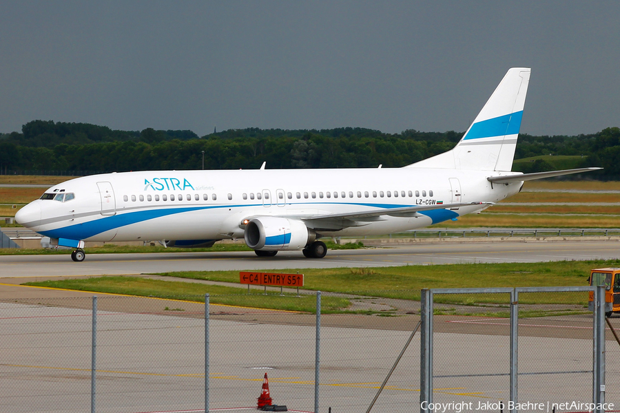 Astra Airlines Boeing 737-46J (LZ-CGW) | Photo 176381